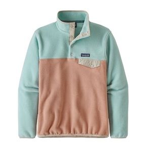 Patagonia Synchilla Scotch Pink Fleece with snaps